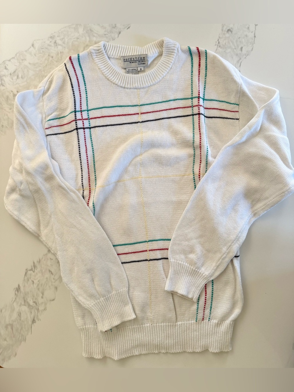 Nordstrom Vintage 100% cotton Crewneck Sweater